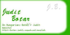 judit botar business card